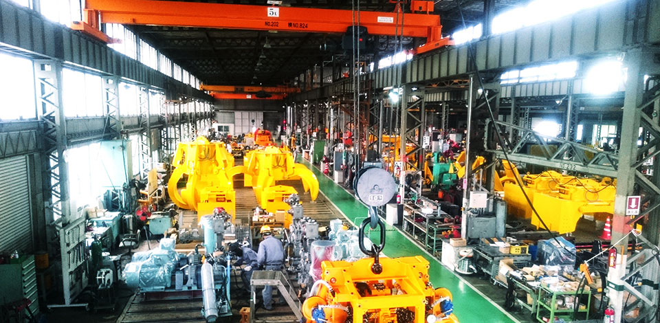 Grab bucket manufacturing facilities